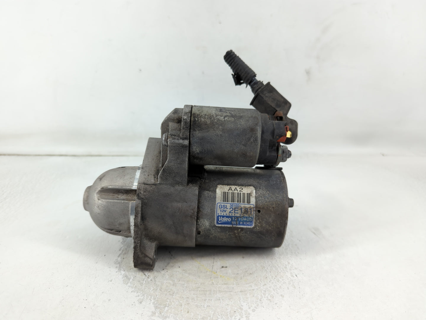 2014-2016 Hyundai Elantra Car Starter Motor Solenoid OEM P/N:1210405 36100-2E131 Fits Fits 2014 2015 2016 OEM Used Auto Parts - Oemusedautoparts1.com