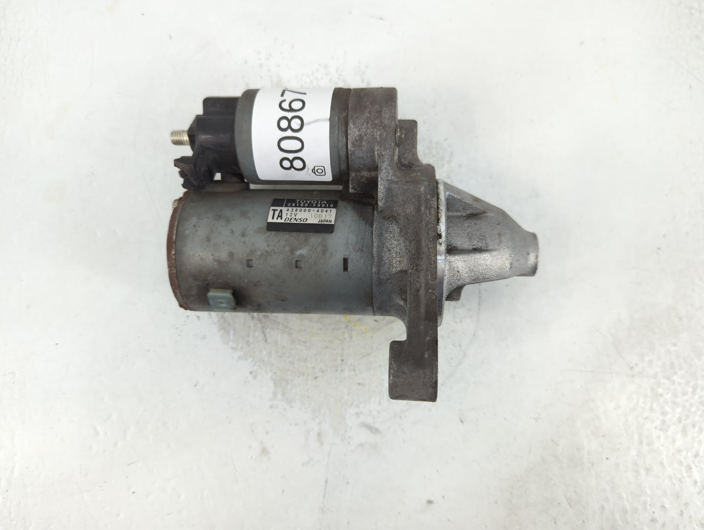 2018-2022 Toyota Camry Car Starter Motor Solenoid OEM P/N:28100-F0010 43000-4041 Fits Fits 2018 2019 2020 2021 2022 OEM Used Auto Parts - Oemusedautoparts1.com