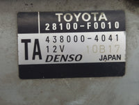 2018-2022 Toyota Camry Car Starter Motor Solenoid OEM P/N:28100-F0010 43000-4041 Fits Fits 2018 2019 2020 2021 2022 OEM Used Auto Parts - Oemusedautoparts1.com