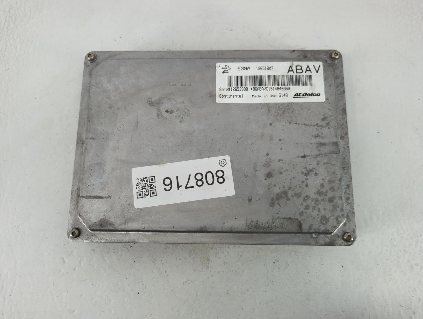 2013-2016 Buick Verano PCM Engine Control Computer ECU ECM PCU OEM P/N:12651807 Fits Fits 2013 2014 2015 2016 OEM Used Auto Parts - Oemusedautoparts1.com