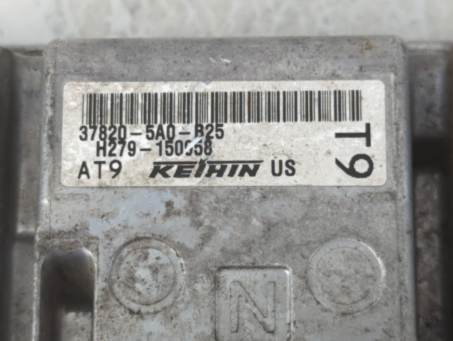 2016-2017 Honda Accord PCM Engine Control Computer ECU ECM PCU OEM P/N:H279-150958 H281-136534, 37820-5A0-B25 Fits Fits 2016 2017 OEM Used Auto Parts - Oemusedautoparts1.com