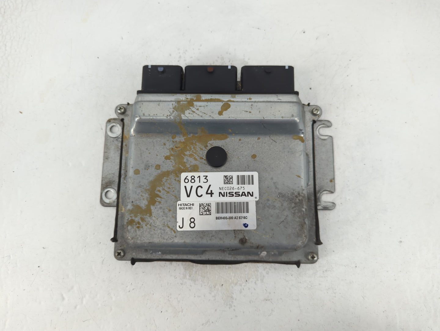 2018-2019 Nissan Sentra PCM Engine Control Computer ECU ECM PCU OEM P/N:NEC026-675 NEC025-603 Fits Fits 2018 2019 OEM Used Auto Parts - Oemusedautoparts1.com