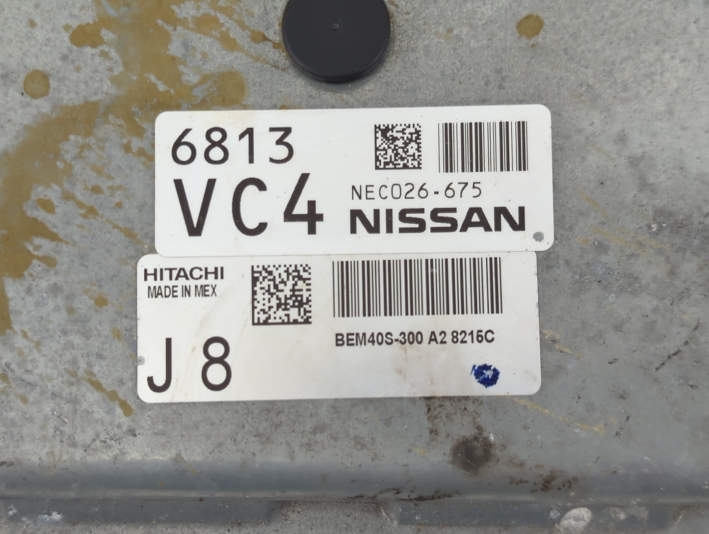 2018-2019 Nissan Sentra PCM Engine Control Computer ECU ECM PCU OEM P/N:NEC026-675 NEC025-603 Fits Fits 2018 2019 OEM Used Auto Parts - Oemusedautoparts1.com