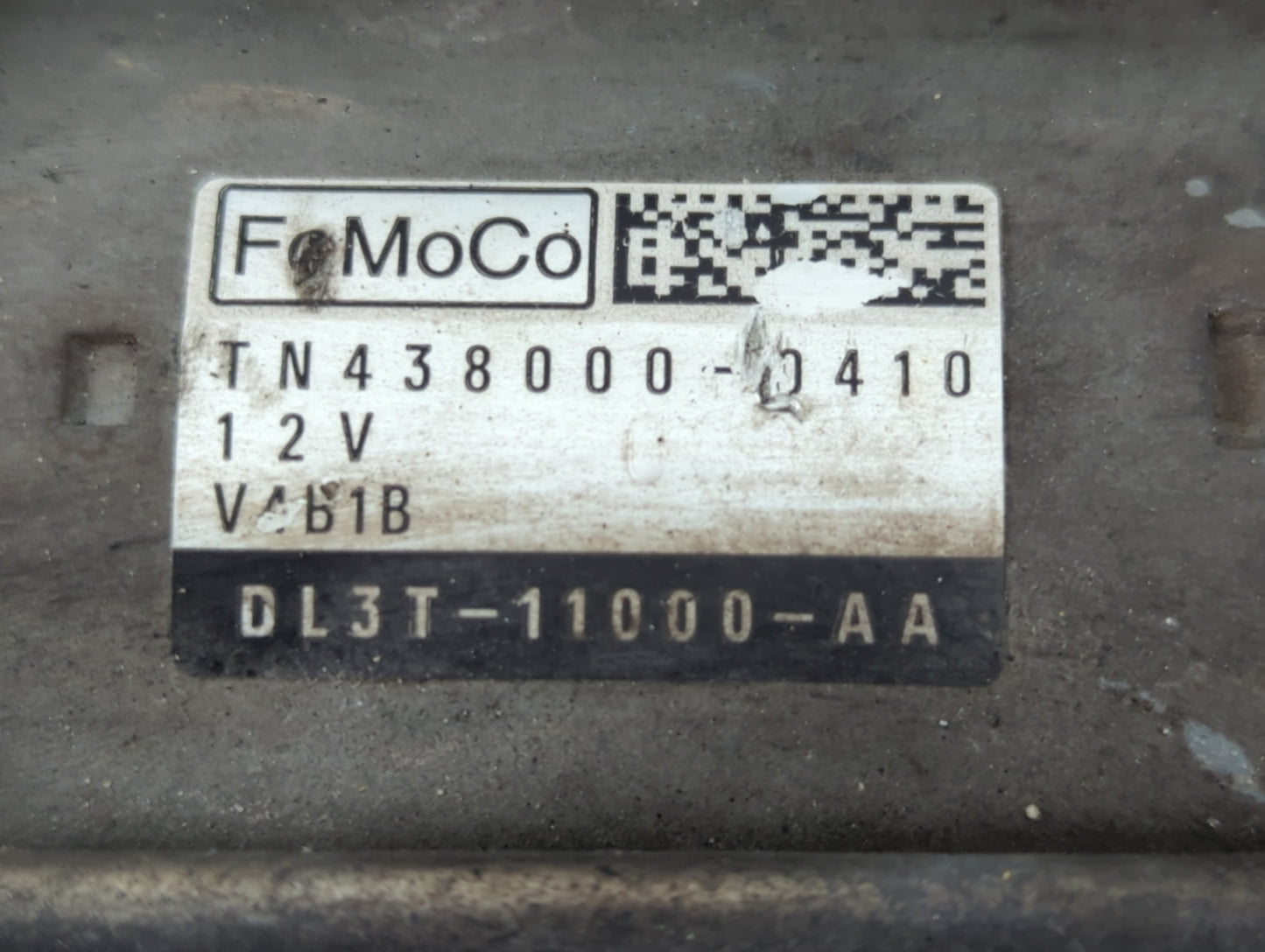 2013-2014 Ford E-250 Car Starter Motor Solenoid OEM P/N:DL3T-11000-AA Fits Fits 2013 2014 2015 2016 2017 2018 2019 OEM Used Auto Parts - Oemusedautoparts1.com