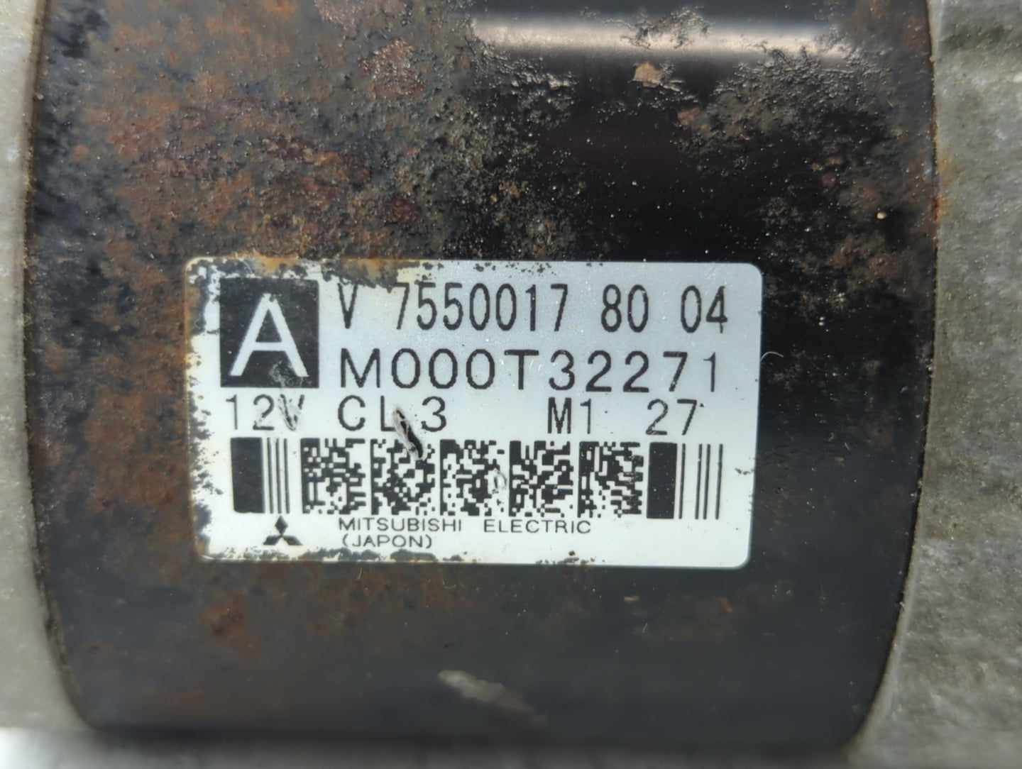 2013 Mercedes-Benz E350 Car Starter Motor Solenoid OEM P/N:7550017 08 04 M000T32271 Fits Fits 2014 2015 2016 2017 2018 2019 OEM Used Auto Parts - Oemusedautoparts1.com