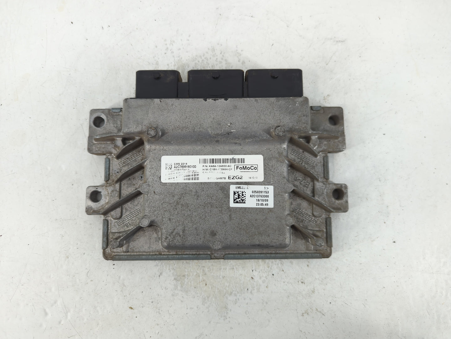 2019 Ford Fiesta PCM Engine Control Computer ECU ECM PCU OEM P/N:C1BA-12B684-CF KA6A-12A650-AC Fits OEM Used Auto Parts - Oemusedautoparts1.com