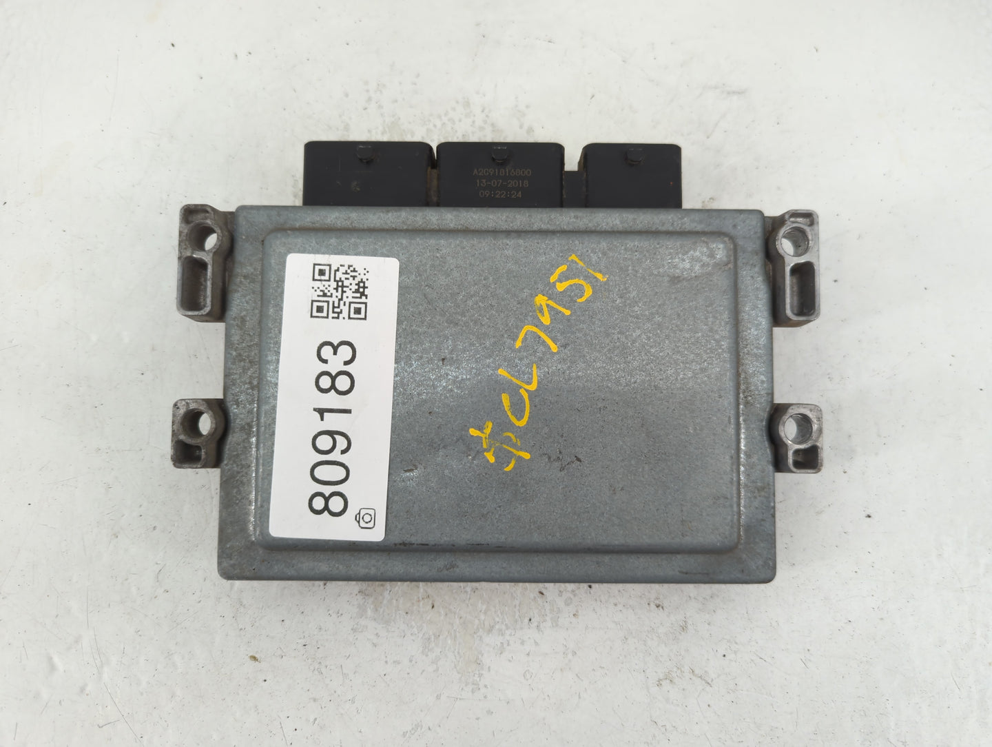 2019 Ford Fiesta PCM Engine Control Computer ECU ECM PCU OEM P/N:C1BA-12B684-CF KA6A-12A650-AC Fits OEM Used Auto Parts - Oemusedautoparts1.com