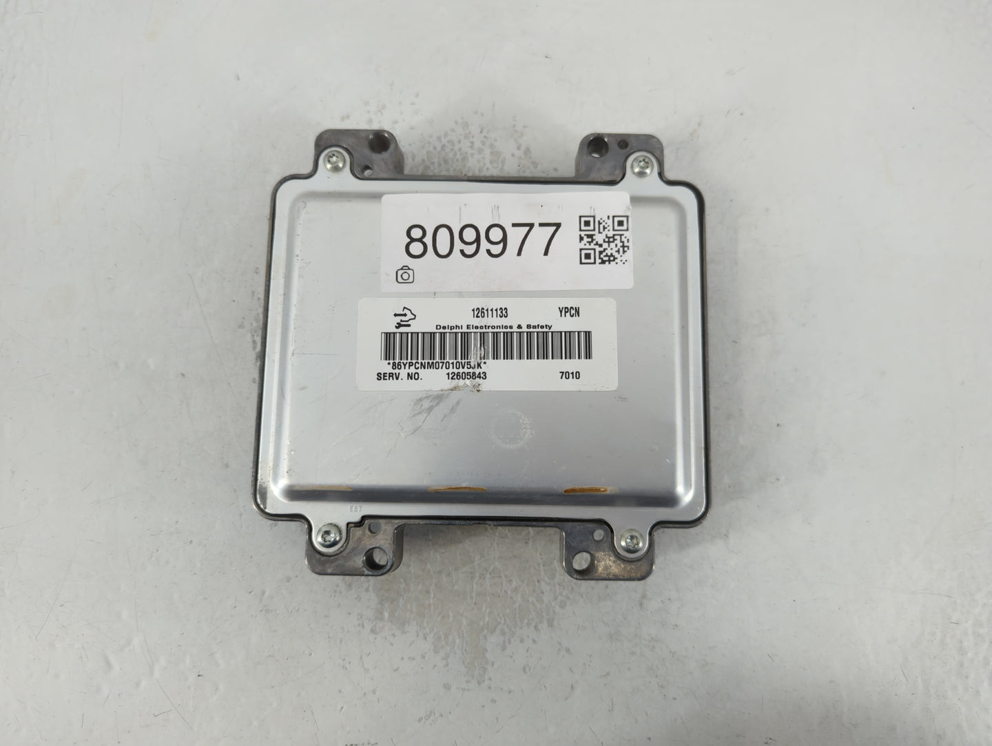 2007 Cadillac Dts PCM Engine Control Computer ECU ECM PCU OEM P/N:12605843 12611133 Fits OEM Used Auto Parts - Oemusedautoparts1.com