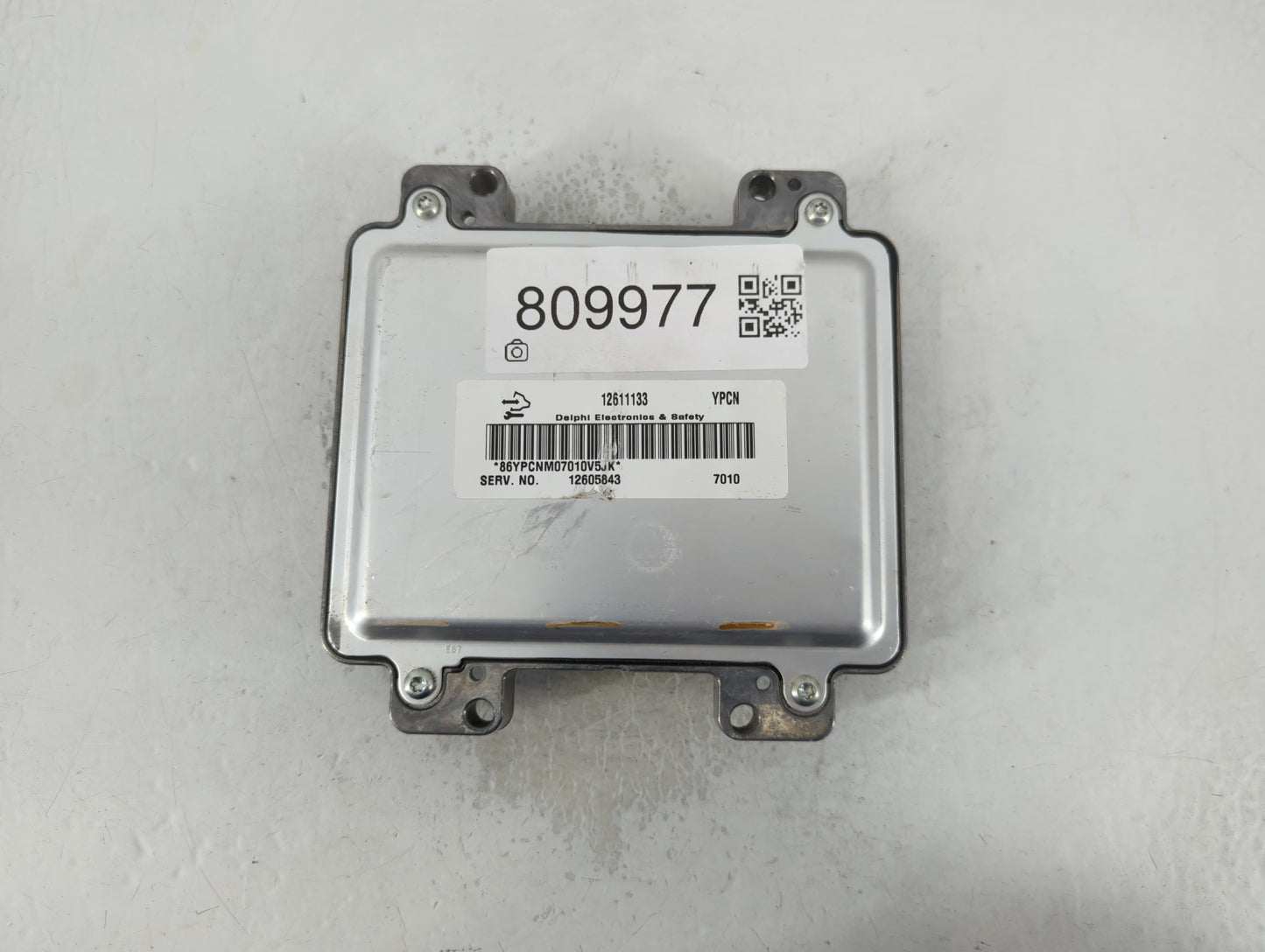 2007 Cadillac Dts PCM Engine Control Computer ECU ECM PCU OEM P/N:12605843 12611133 Fits OEM Used Auto Parts - Oemusedautoparts1.com