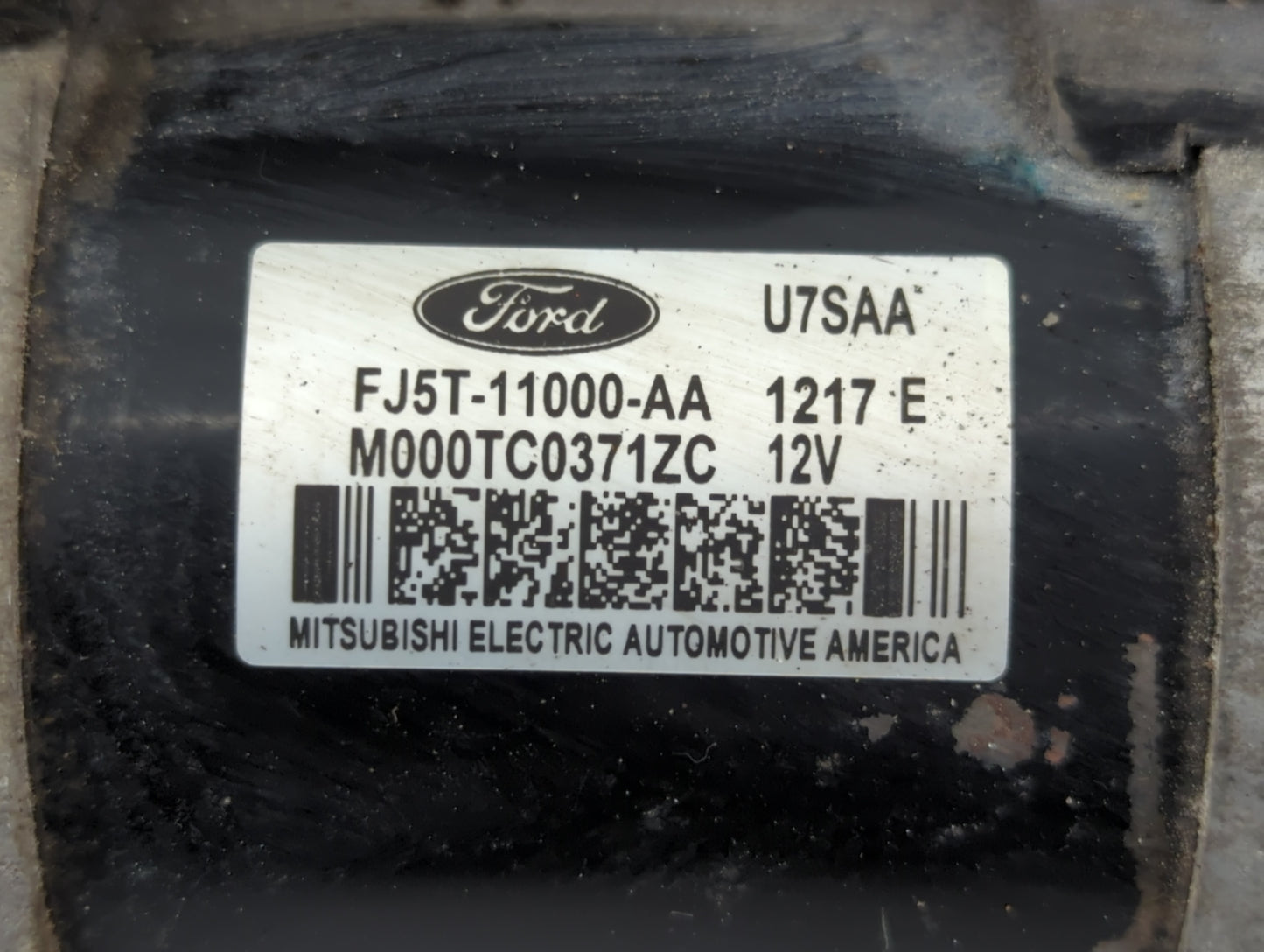 2012-2018 Ford Focus Car Starter Motor Solenoid OEM P/N:M000RC0371ZC FJ5T-11000-AA Fits OEM Used Auto Parts - Oemusedautoparts1.com
