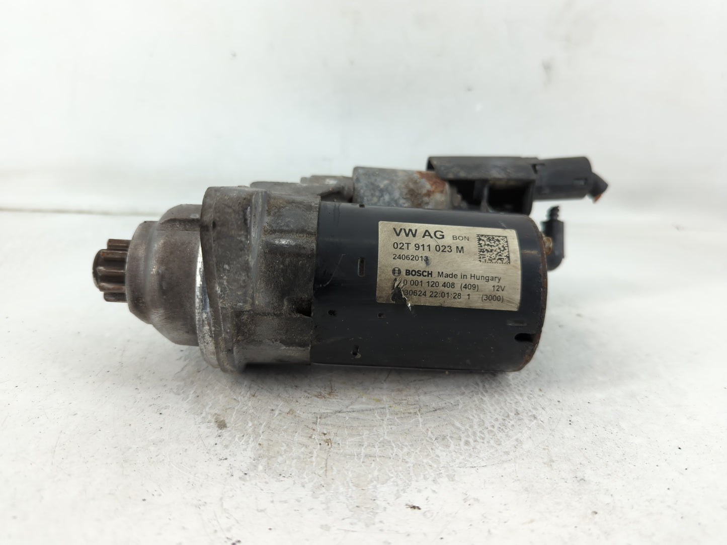 2010-2016 Volkswagen Jetta Car Starter Motor Solenoid OEM P/N:02T 911 023 M Fits Fits 2010 2011 2012 2013 2014 2015 2016 2017 2018 OEM Used Auto Parts - Oemusedautoparts1.com