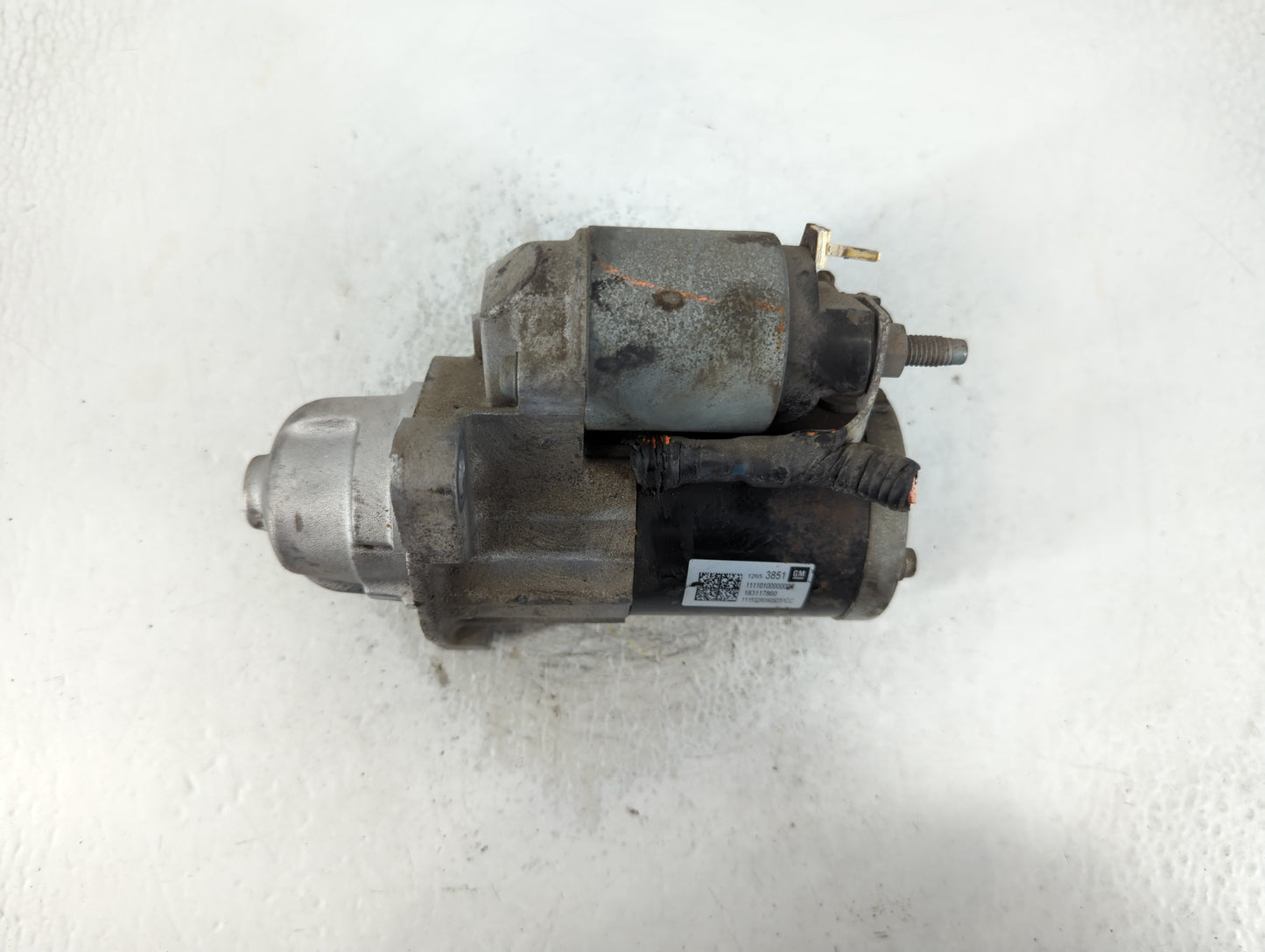 2016 Chevrolet Spark Car Starter Motor Solenoid OEM P/N:12653851 Fits OEM Used Auto Parts - Oemusedautoparts1.com