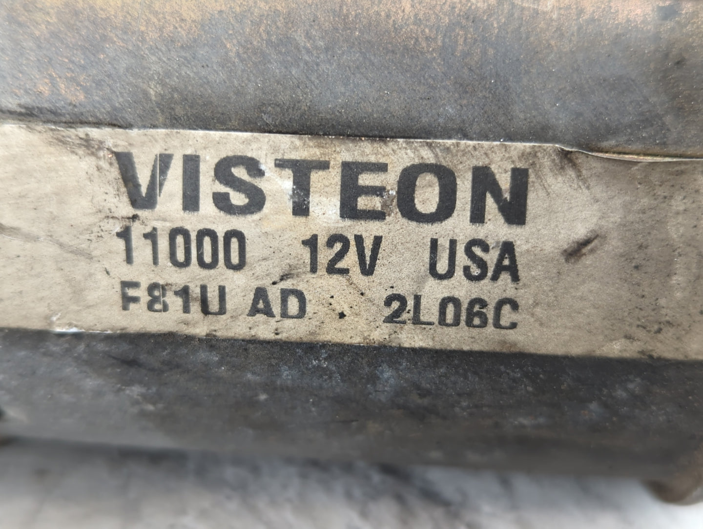 1999-2013 Ford F-150 Car Starter Motor Solenoid OEM P/N:F81UAD 2L06C Fits OEM Used Auto Parts - Oemusedautoparts1.com