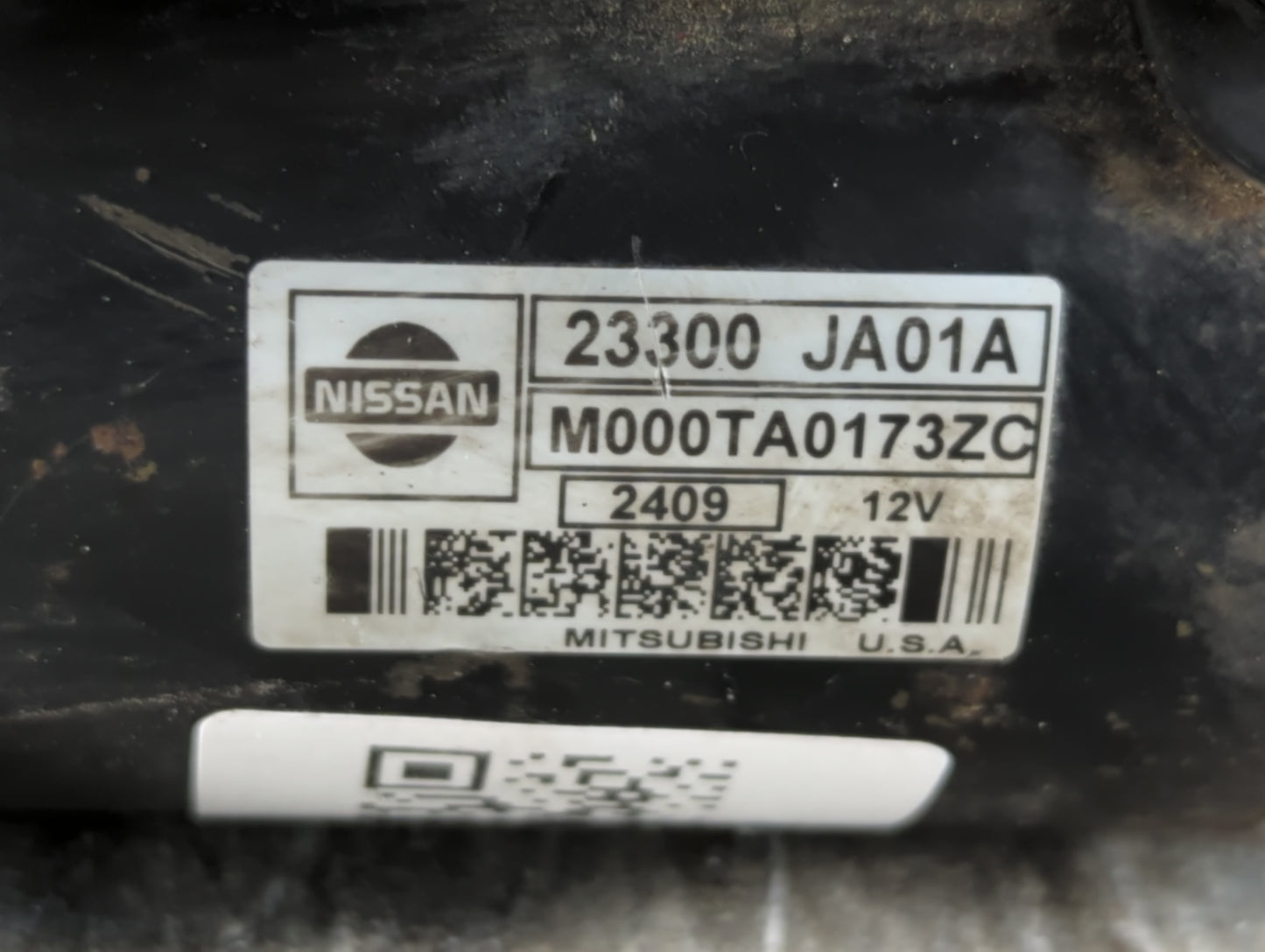 2007-2013 Nissan Altima Car Starter Motor Solenoid OEM P/N:23300 JA01A Fits Fits 2007 2008 2009 2010 2011 2012 2013 OEM Used Auto Parts - Oemusedautoparts1.com