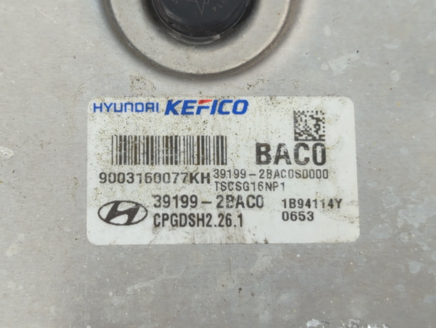 2018-2019 Kia Rio PCM Engine Control Computer ECU ECM PCU OEM P/N:39199-2BAC0 Fits Fits 2018 2019 OEM Used Auto Parts - Oemusedautoparts1.com