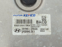 2018-2019 Kia Rio PCM Engine Control Computer ECU ECM PCU OEM P/N:39199-2BAC0 Fits Fits 2018 2019 OEM Used Auto Parts - Oemusedautoparts1.com