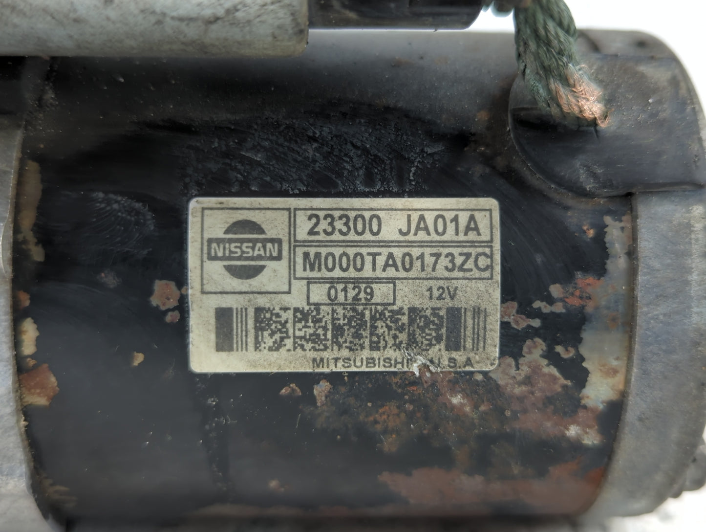 2007-2013 Nissan Altima Car Starter Motor Solenoid OEM P/N:23300 JA01A Fits Fits 2007 2008 2009 2010 2011 2012 2013 OEM Used Auto Parts - Oemusedautoparts1.com