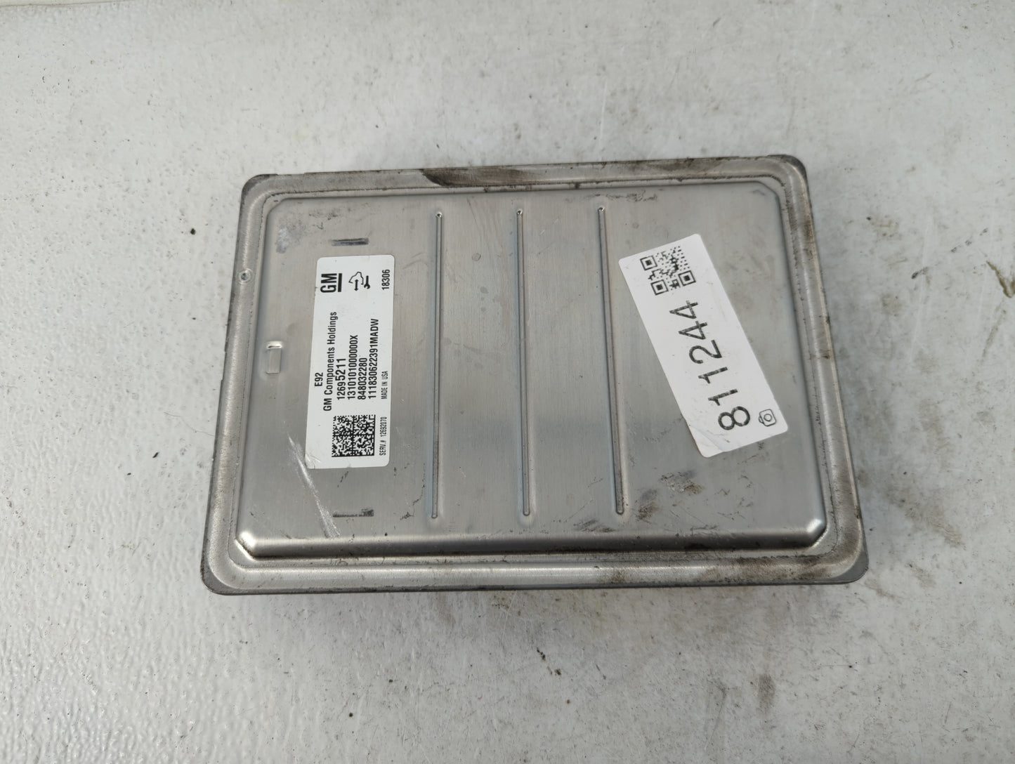 2014 Toyota Camry PCM Engine Control Computer ECU ECM PCU OEM P/N:12695211 Fits OEM Used Auto Parts - Oemusedautoparts1.com