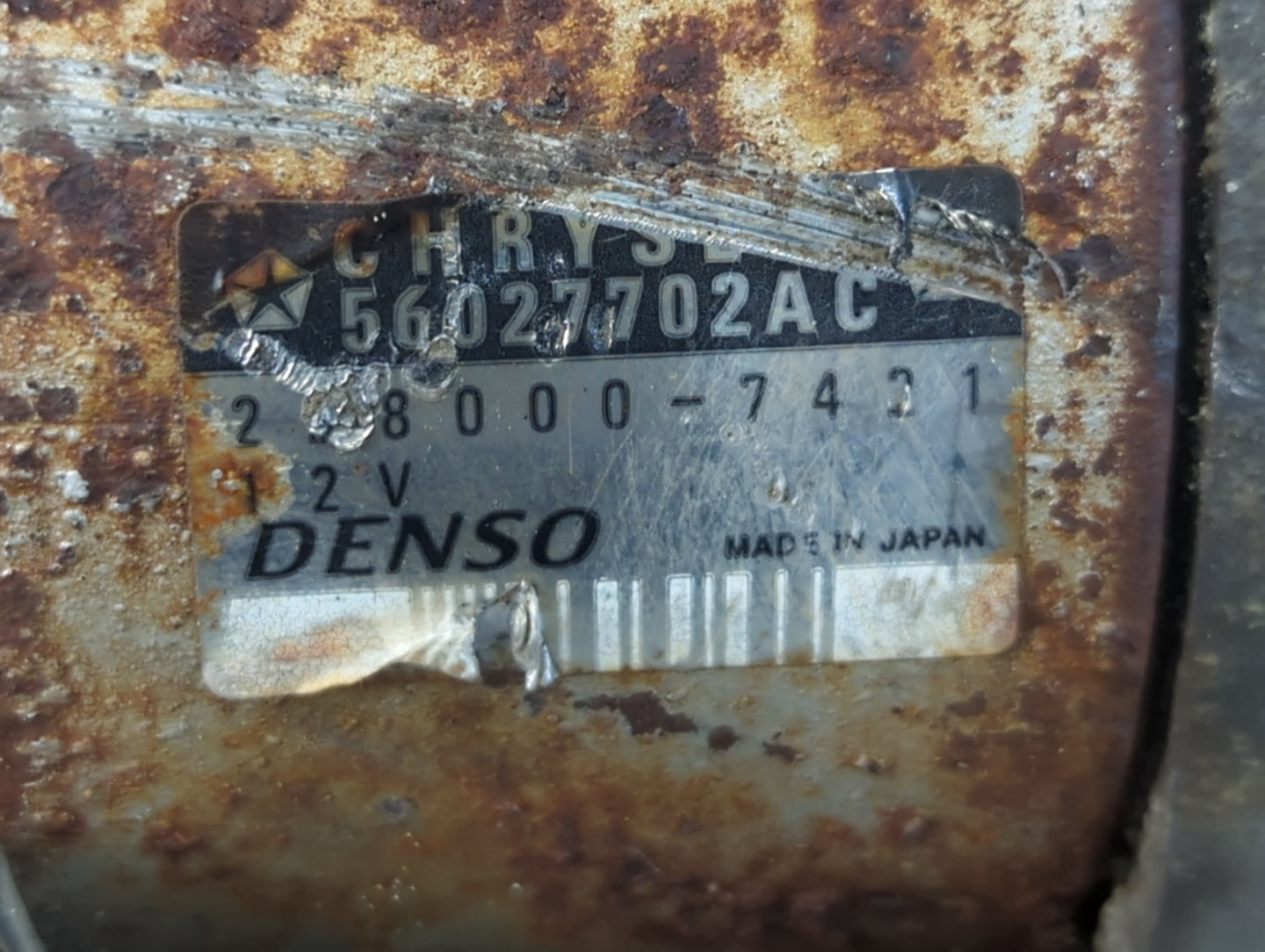 1999-2003 Dodge Ram 1500 Car Starter Motor Solenoid OEM P/N:56027702AC Fits Fits 1999 2000 2001 2002 2003 OEM Used Auto Parts - Oemusedautoparts1.com