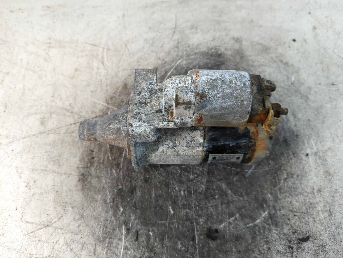 2007-2010 Chrysler 300 Car Starter Motor Solenoid OEM P/N:04801651AA Fits Fits 2007 2008 2009 2010 OEM Used Auto Parts - Oemusedautoparts1.com