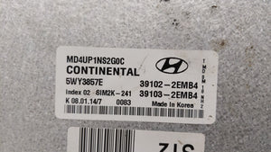 2014-2016 Hyundai Elantra PCM Engine Control Computer ECU ECM PCU OEM Fits OEM Used Auto Parts