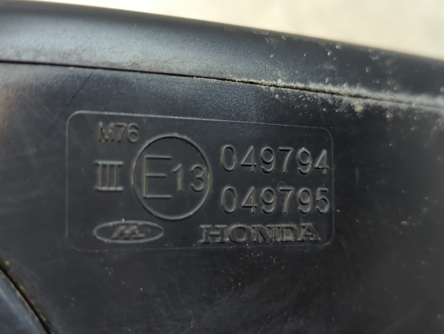 2018-2022 Honda Accord Side Mirror Replacement Passenger Right View Door Mirror P/N:IIIE13049794 Fits OEM Used Auto Parts - Oemusedautoparts1.com