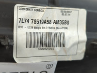 2007 Lincoln Navigator Center Floor Console P/N:7L74 78519A58 AM Fits OEM Used Auto Parts - Oemusedautoparts1.com