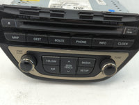 2013-2015 Hyundai Genesis Radio AM FM Cd Player Receiver Replacement P/N:96560-2M760YHG Fits Fits 2013 2014 2015 OEM Used Auto Parts - Oemusedautoparts1.com