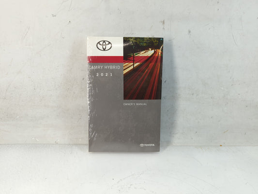 2021 Toyota Camry Owners Manual Book Guide P/N:01999-06188 OEM Used Auto Parts - Oemusedautoparts1.com