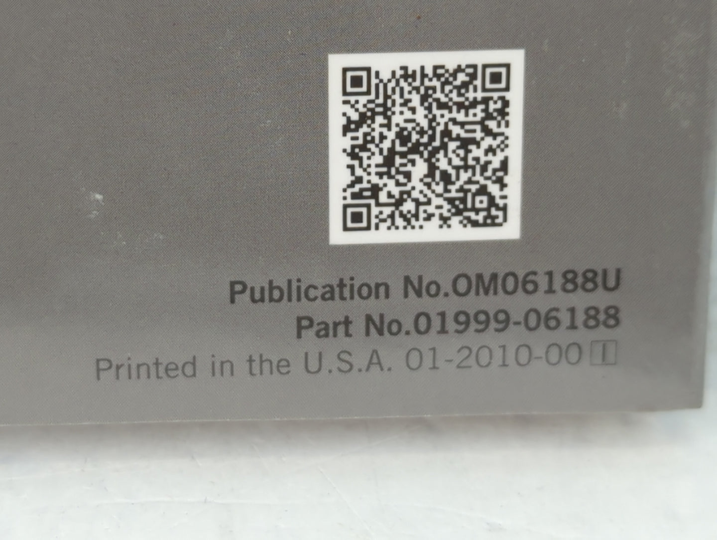 2021 Toyota Camry Owners Manual Book Guide P/N:01999-06188 OEM Used Auto Parts - Oemusedautoparts1.com