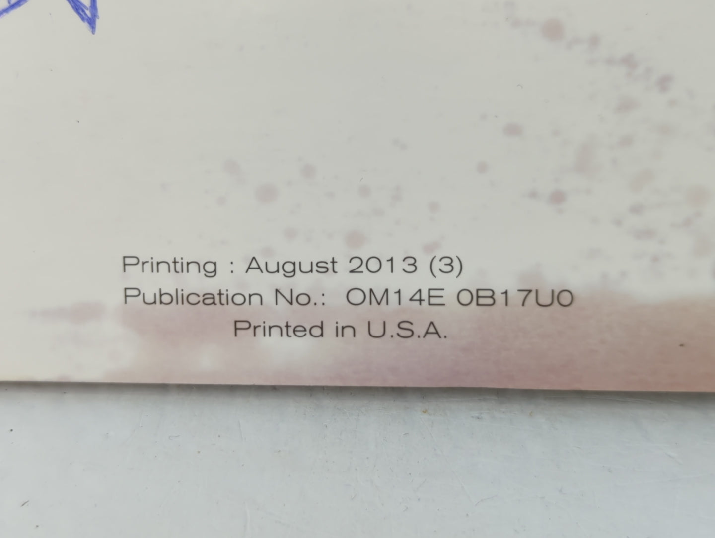 2014 Nissan Sentra Owners Manual Book Guide P/N:OM14E 0B17U0 OEM Used Auto Parts - Oemusedautoparts1.com