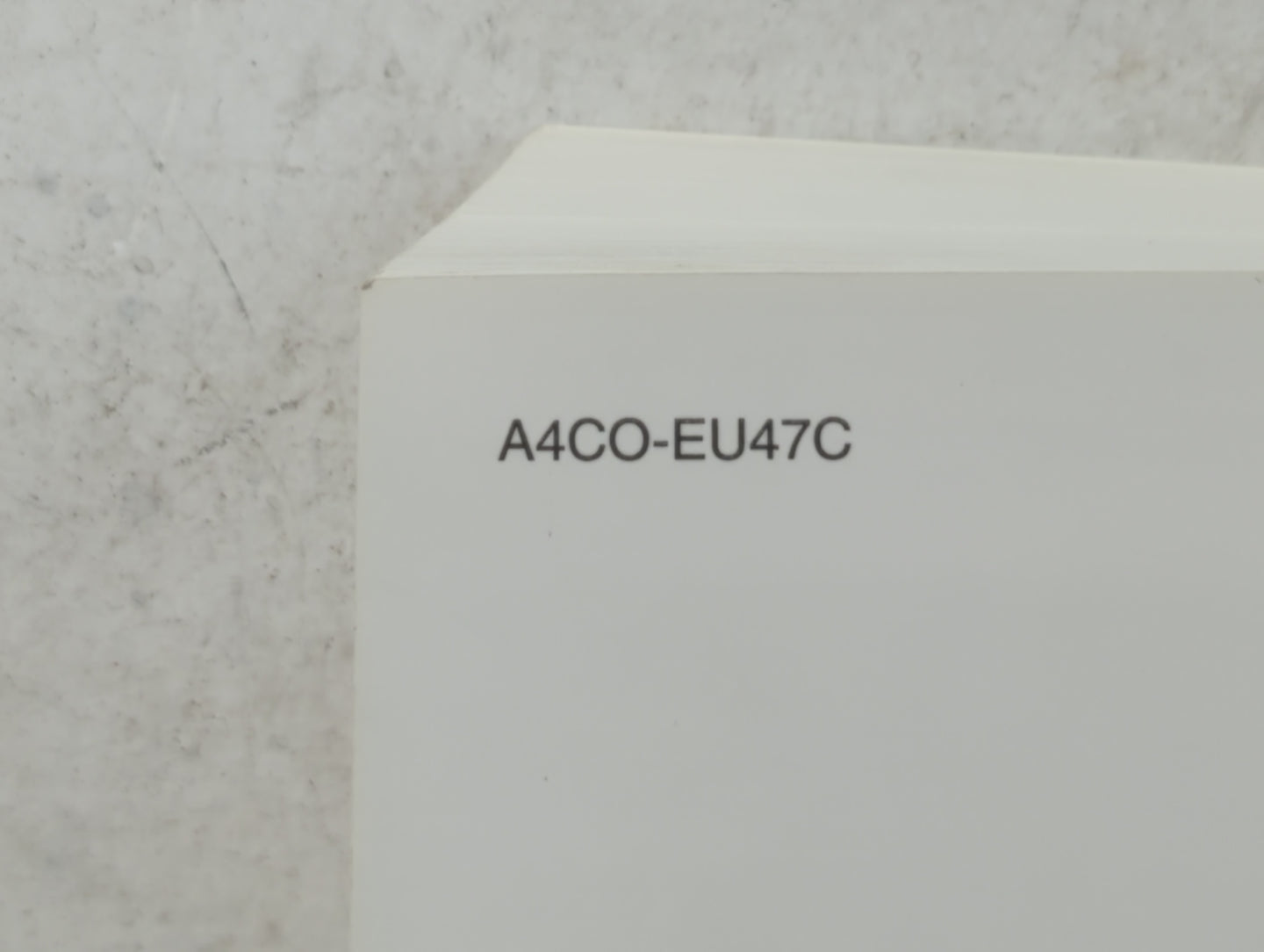 2015 Kia Optima Owners Manual Book Guide P/N:A4C0-EU47C OEM Used Auto Parts - Oemusedautoparts1.com