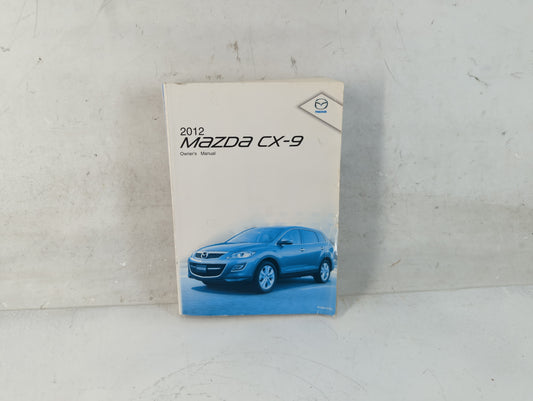 2012 Mazda Cx-9 Owners Manual Book Guide P/N:9999-95-011C-12 OEM Used Auto Parts - Oemusedautoparts1.com