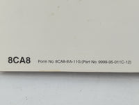 2012 Mazda Cx-9 Owners Manual Book Guide P/N:9999-95-011C-12 OEM Used Auto Parts - Oemusedautoparts1.com