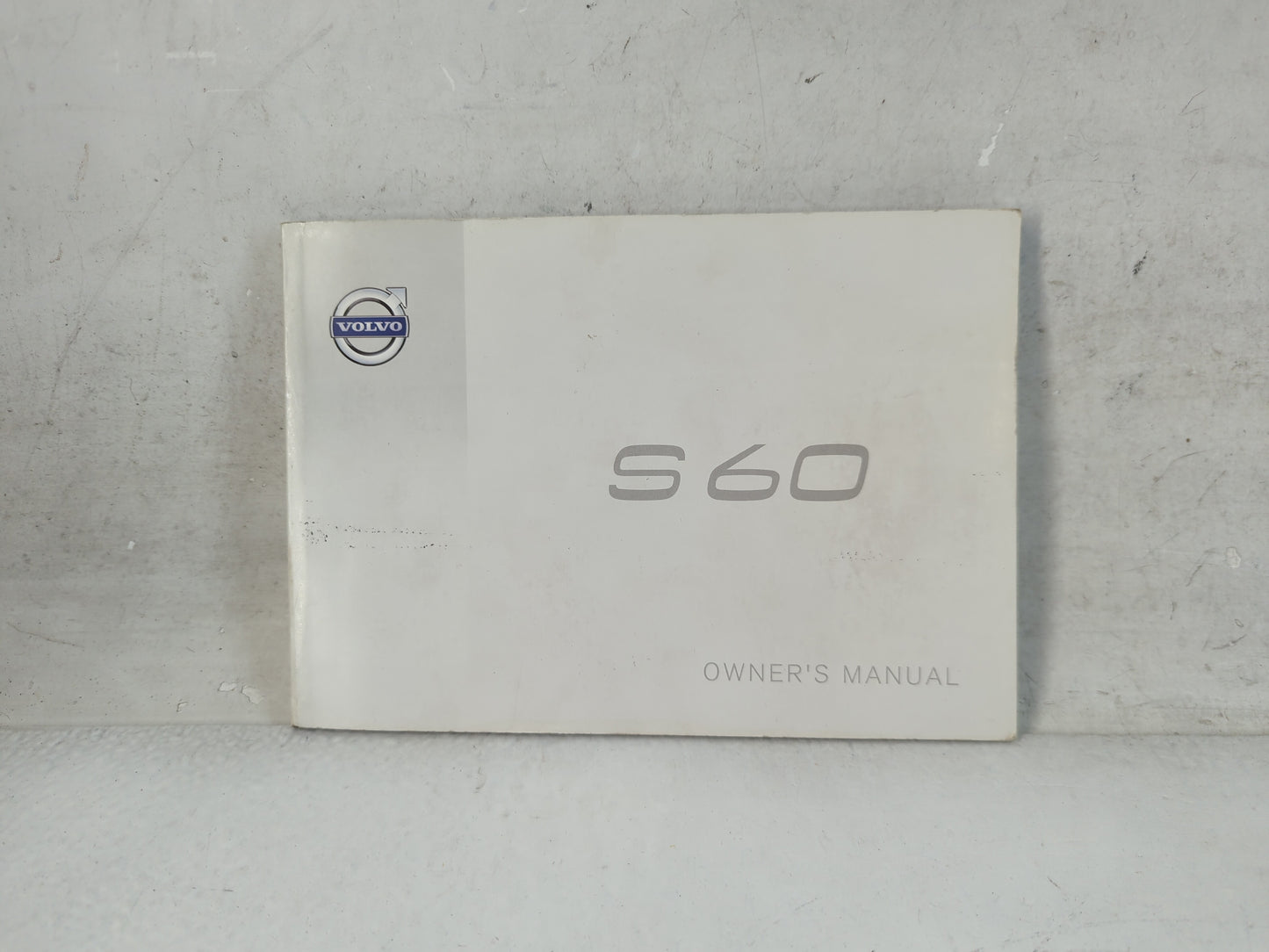 2014 Volvo S60 Owners Manual Book Guide OEM Used Auto Parts - Oemusedautoparts1.com