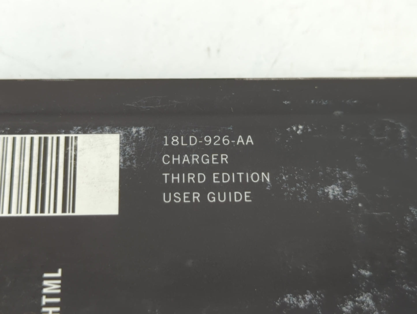 2018 Dodge Charger Owners Manual Book Guide P/N:18LD-926-AA OEM Used Auto Parts - Oemusedautoparts1.com