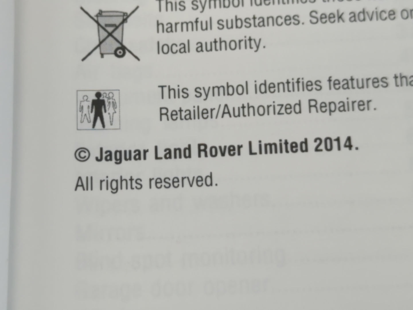 2014 Land Rover Range Rover Sport Owners Manual Book Guide OEM Used Auto Parts - Oemusedautoparts1.com