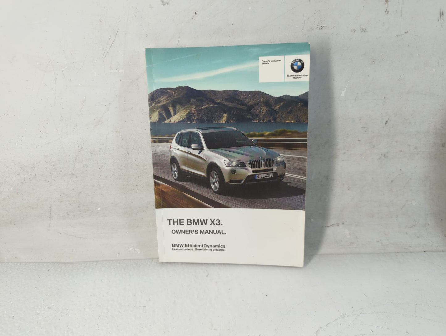 2011 Bmw X3 Owners Manual Book Guide OEM Used Auto Parts - Oemusedautoparts1.com