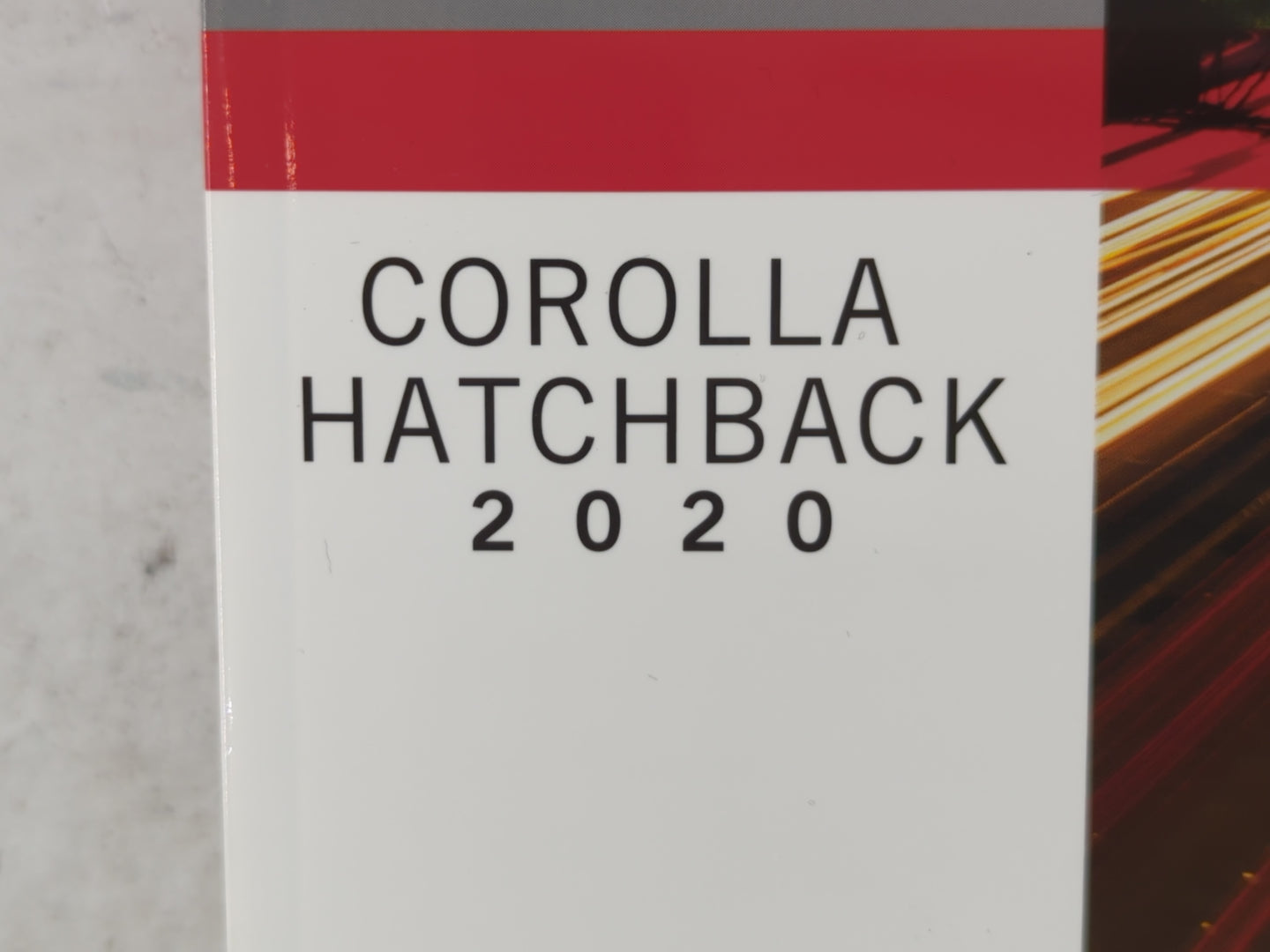 2020 Toyota Corolla Owners Manual Book Guide P/N:01999-12N10 OEM Used Auto Parts - Oemusedautoparts1.com