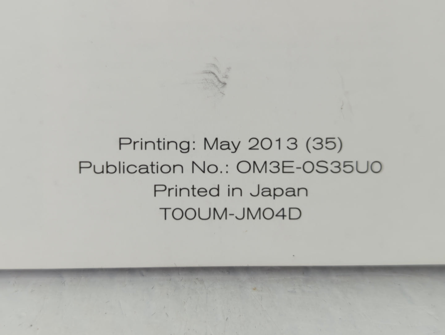 2013 Nissan Rogue Owners Manual Book Guide P/N:T00UM-JM04D OEM Used Auto Parts - Oemusedautoparts1.com