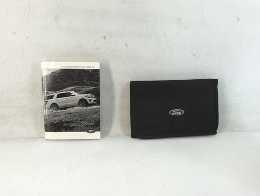 2018 Ford Expedition Owners Manual Book Guide P/N:JL1J 19A321 AB OEM Used Auto Parts - Oemusedautoparts1.com