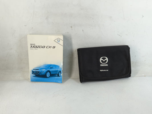 2012 Mazda Cx-9 Owners Manual Book Guide P/N:9999-95-011C-12 OEM Used Auto Parts - Oemusedautoparts1.com