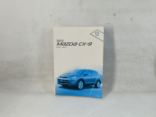 2012 Mazda Cx-9 Owners Manual Book Guide P/N:9999-95-011C-12 OEM Used Auto Parts