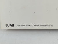 2012 Mazda Cx-9 Owners Manual Book Guide P/N:9999-95-011C-12 OEM Used Auto Parts - Oemusedautoparts1.com