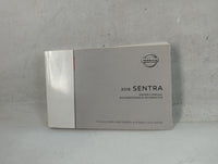 2018 Nissan Sentra Owners Manual Book Guide P/N:OM18EM OB17UO OEM Used Auto Parts - Oemusedautoparts1.com