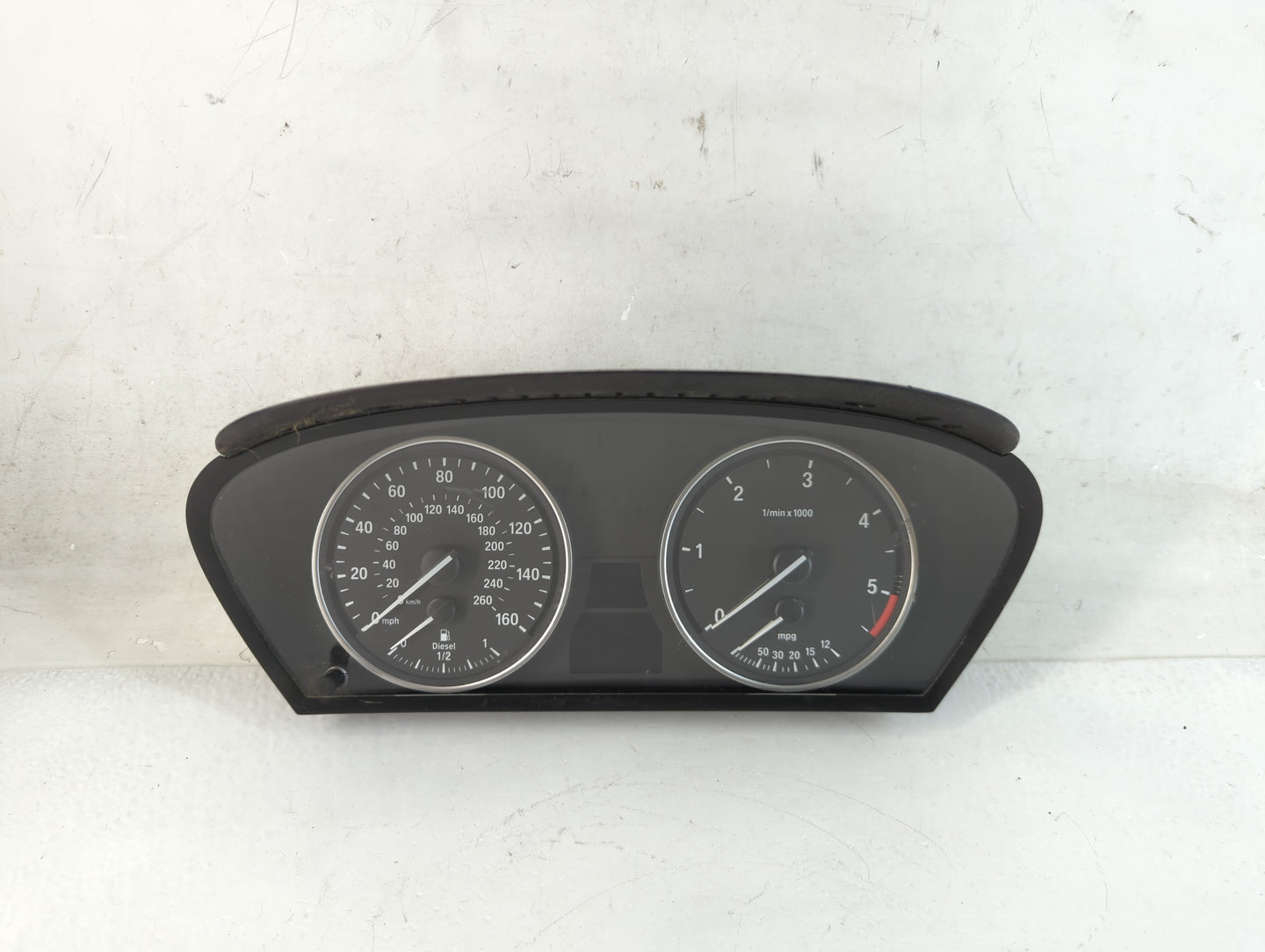 2006-2010 Bmw M5 Instrument Cluster Speedometer Gauges P/N:758813438 Fits Fits 2006 2007 2008 2009 2010 OEM Used Auto Parts - Oemusedautoparts1.com
