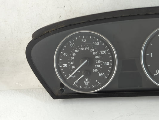 2006-2010 Bmw M5 Instrument Cluster Speedometer Gauges P/N:758813438 Fits Fits 2006 2007 2008 2009 2010 OEM Used Auto Parts