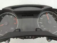 2009 Audi A4 Instrument Cluster Speedometer Gauges P/N:8K0 920 980 A Fits OEM Used Auto Parts - Oemusedautoparts1.com