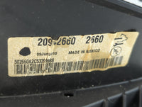 2010 Cadillac Srx Instrument Cluster Speedometer Gauges P/N:20942660 Fits OEM Used Auto Parts - Oemusedautoparts1.com