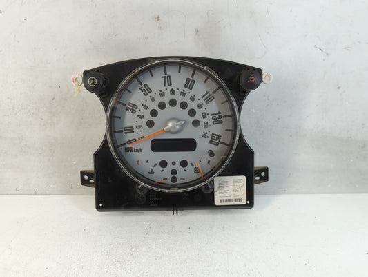 2004 Mini Cooper Instrument Cluster Speedometer Gauges P/N:6211-6932508 Fits OEM Used Auto Parts - Oemusedautoparts1.com